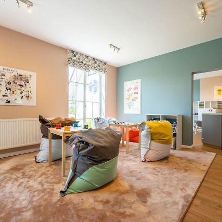 Reetland Am Meer - Premium Reetdachvilla Mit 2 Schlafzimmern, Sauna Und Kamin E04 德兰斯克 外观 照片